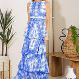 DREAM OF THE FLEET WOVEN MAXI DRESS