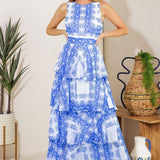 DREAM OF THE FLEET WOVEN MAXI DRESS