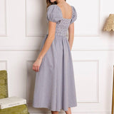 IT'S MY DAY WOVEN MIDI DRESS