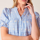 LET'S CATCH UP WOVEN BABYDOLL DRESS