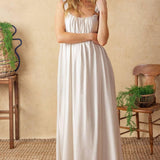 CELESTIAL SKIES WOVEN MAXI DRESS