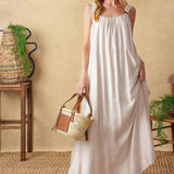 CELESTIAL SKIES WOVEN MAXI DRESS