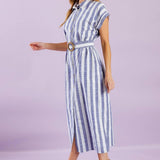 WOULD'VE BEEN THE ONE WOVEN MIDI DRESS