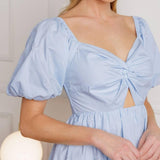 GOTTA LOVE WOVEN MINI DRESS