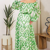 ECLIPSE'S WHISPER WOVEN MAXI DRESS