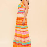 IN THE SPOTLIGHT WOVEN MAXI DRESS