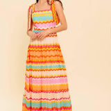 IN THE SPOTLIGHT WOVEN MAXI DRESS