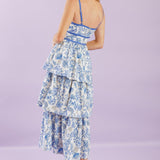 A GREAT ESCAPE WOVEN MIDI DRESS
