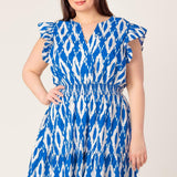 A PERFECT MATCH WOVEN MINI DRESS