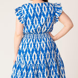 A PERFECT MATCH WOVEN MINI DRESS