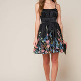 WITH THE TIDE WOVEN MINI DRESS