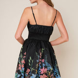 WITH THE TIDE WOVEN MINI DRESS