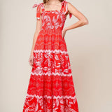 BRIGHTER DAYS WOVEN MAXI DRESS