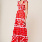 BRIGHTER DAYS WOVEN MAXI DRESS