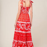 BRIGHTER DAYS WOVEN MAXI DRESS