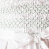 ROMINA BRODERIE WOVEN MIDI DRESS