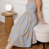 SWEET AS BERRIES WOVEN MIDI DRESS