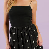 FADE INTO YOU WOVEN MIDI DRESS