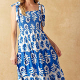 GLAMOUR IN MOTION WOVEN MAXI DRESS