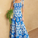 GLAMOUR IN MOTION WOVEN MAXI DRESS