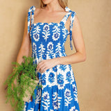 GLAMOUR IN MOTION WOVEN MAXI DRESS