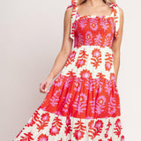 GLAMOUR IN MOTION WOVEN MAXI DRESS
