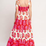 GLAMOUR IN MOTION WOVEN MAXI DRESS