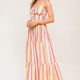 SEE THE GOOD WOVEN MAXI DRESS