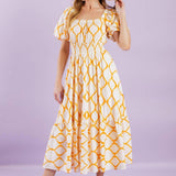 ICONIC SUMMER WOVEN MIDI DRESS
