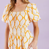 ICONIC SUMMER WOVEN MIDI DRESS