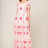 MY DEBUT WOVEN MAXI DRESS