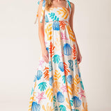 FROLIC THROUGH FIELDS WOVEN MAXI DRESS