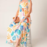 FROLIC THROUGH FIELDS WOVEN MAXI DRESS