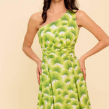 WALK IN THE GARDEN WOVEN MDI DRESS