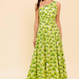 WALK IN THE GARDEN WOVEN MDI DRESS