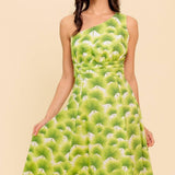WALK IN THE GARDEN WOVEN MDI DRESS