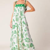 EVERYDAY BLISS WOVEN MAXI DRESS