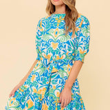 LOVE IN YOUR EYES WOVEN MNI DRESS