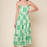 BEYOND ELEGANT WOVEN MIDI DRESS