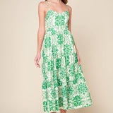 BEYOND ELEGANT WOVEN MIDI DRESS