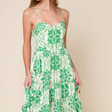 BEYOND ELEGANT WOVEN MIDI DRESS