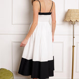 ISLAND HEARTBEAT WOVEN MIDI DRESS