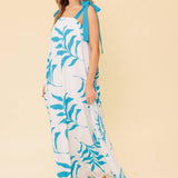 AMALFI COAST WOVEN MAXI DRESS