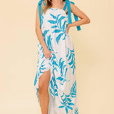 AMALFI COAST WOVEN MAXI DRESS