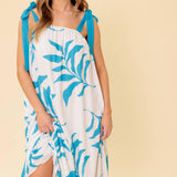 AMALFI COAST WOVEN MAXI DRESS