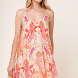 LAUREN SECRET GARDEN WOVEN MAXI DRESS