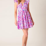 BETTER WITHOUT YOU WOVEN MINI DRESS