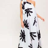 SUNSET SERENADE WOVEN MAXI DRESS