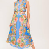 LOST IN A DREAM WOVEN MIDI DRESS