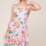 TIME FOR TEAM WOVEN MIDI DRESS